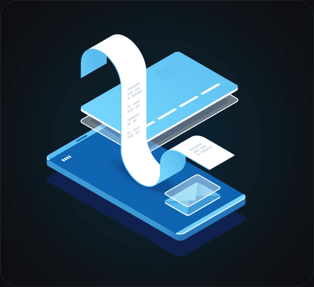 Token contract supply and distribution illustration