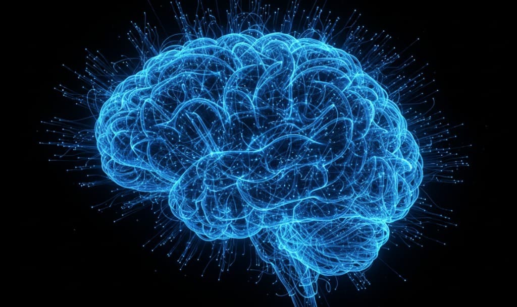 Neural network brain visualization for AI systems